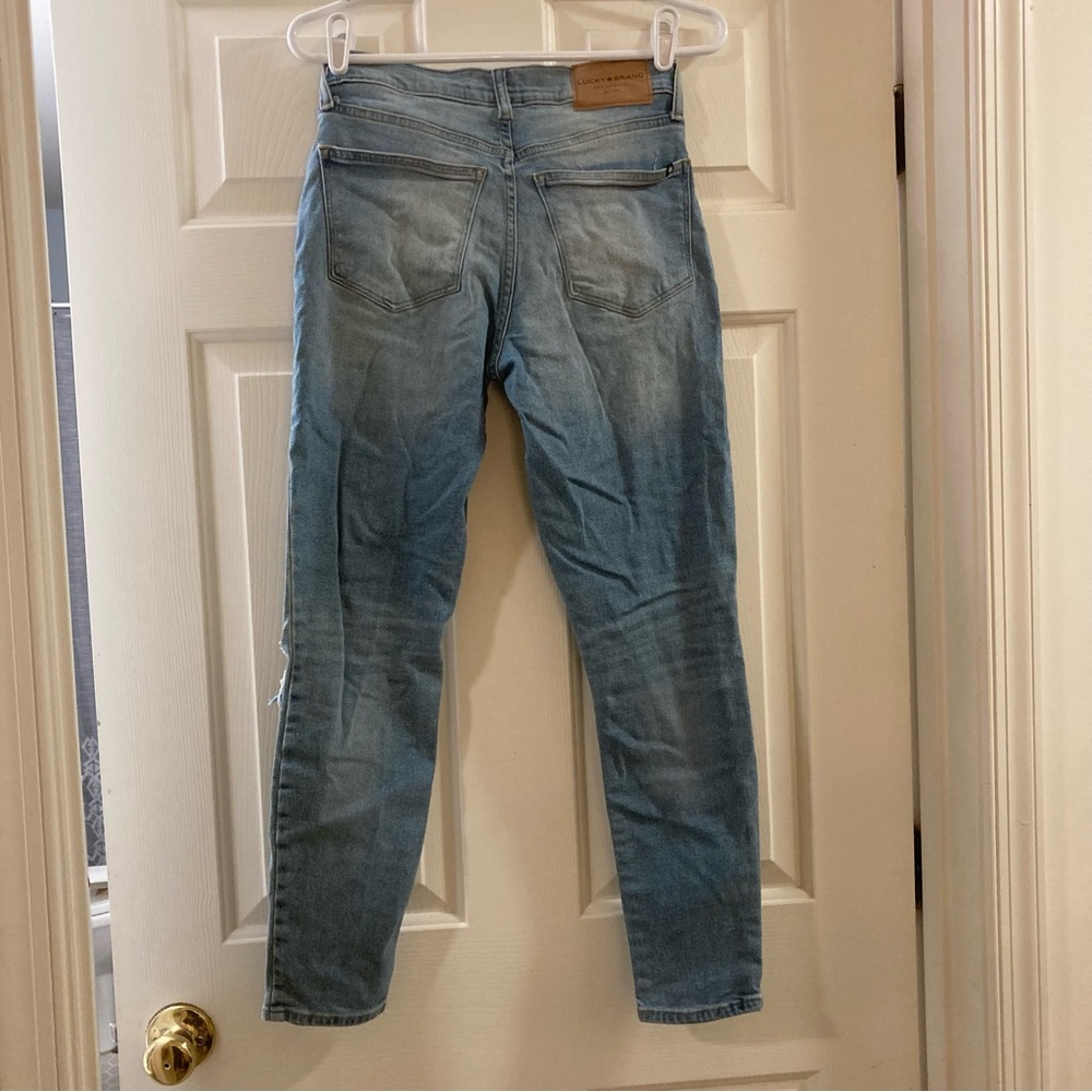 🔴5/$25 Lucky Brand Mid-Rise Skinny Jeans, 6 - Picture 2 of 7